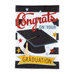 Congrats Grad Garden Linen Flag