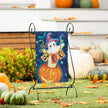Boo Suede Garden Flag