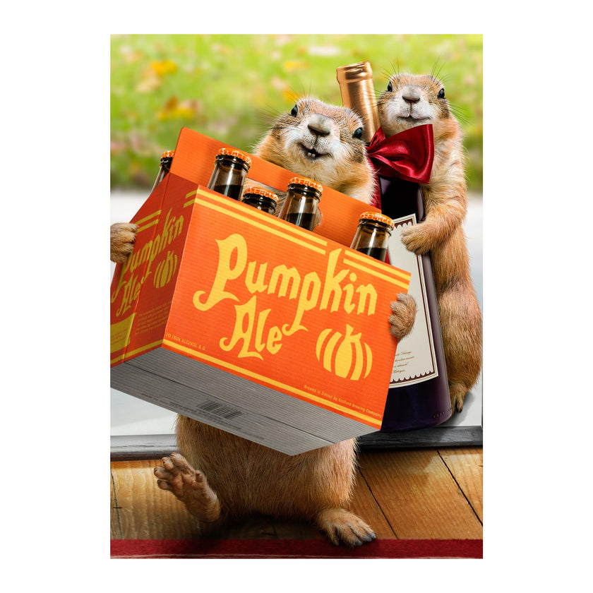 Pumpkin Ale Garden Flag