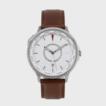 World Traveler | 24 Time Zones on a Hybrid World Timer watch by Havok