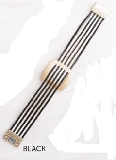 Metallic Weave Magnetic Bracelet