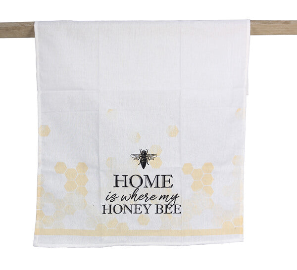 100% Cotton Bee Themed Kitchen Tea Towel