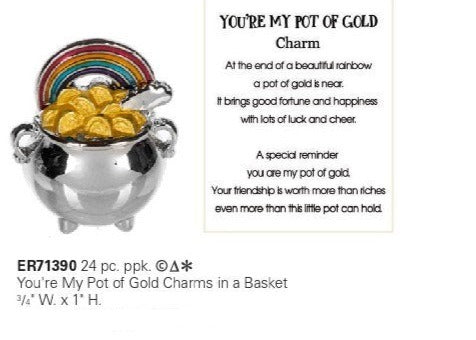 Pot of Gold Charm