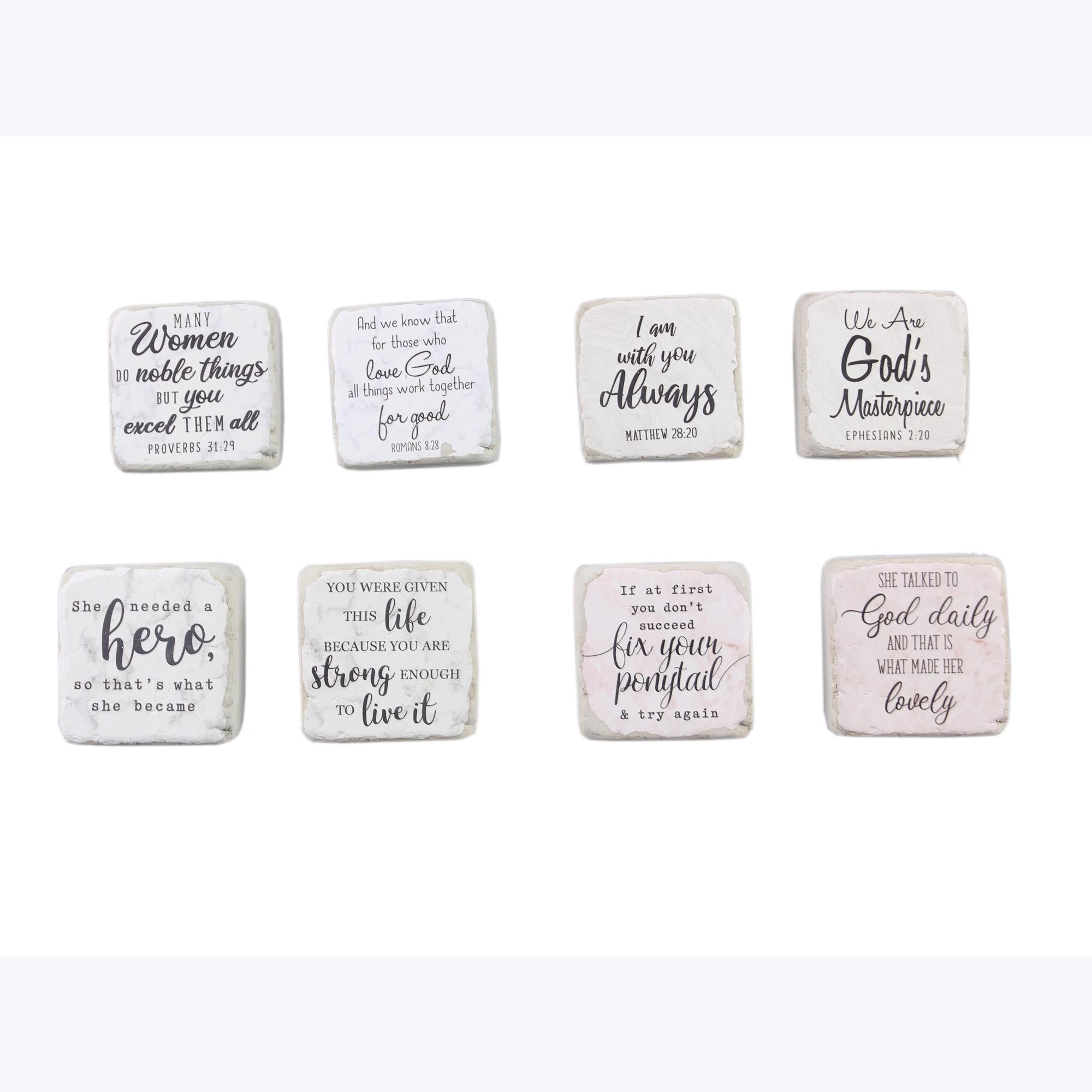 Religious talk stones