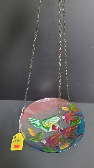 Humming Bird Hanging Bird Bath