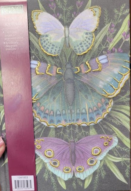 Embossed Butterfly Journal