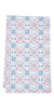 Vintage Tile Pattern Tea Towel