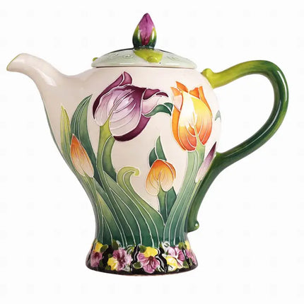 Handmade Tulip Teapot