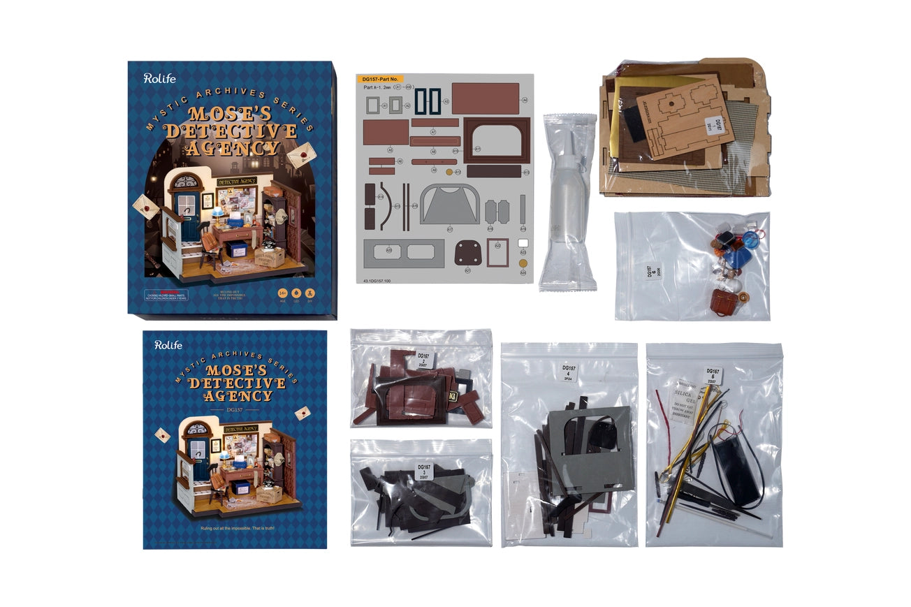 Mose's Detective Agency DYI kit