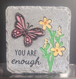 Bas Relief Block Talk- You Are Enough