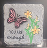 Bas Relief Block Talk- You Are Enough