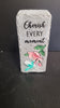 Bas Relief Block Talk (Rectangle) - Cherish Every Moment