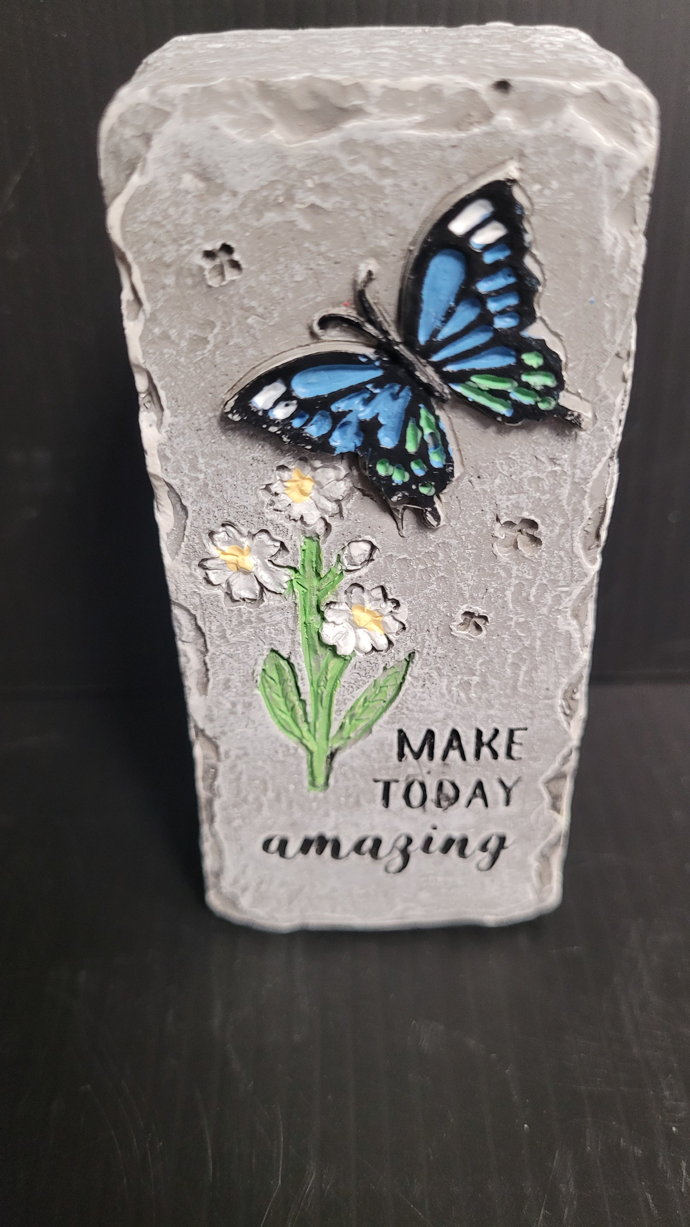 Bas Relief Block Talk (Rectangle) - Make Today Amazing