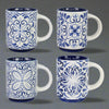 Ceramic Blue and White Talavera Mug