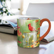 Mid-Summer Meadow Cardinal Coffee Mug