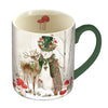 WOODLAND SNOWMAN COFFEE MUG