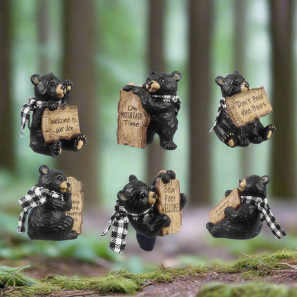 Resin Bear with cute messages