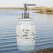 Ceramic Lake Cabin Soap Dispenser