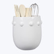 Hobnail ceramic utensil holder