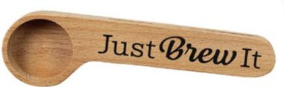 Wooden Coffee Measuring Spoon/Bag Clip