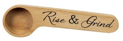 Wooden Coffee Measuring Spoon/Bag Clip