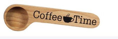 Wooden Coffee Measuring Spoon/Bag Clip