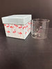 Stemless wine glass with Flamingo Figure