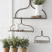 Decorative Metal Rakes Wall Art