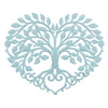 Hammered Metal Family Tree wall decor