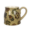 Stoneware Folk Art Mugs