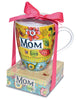 12oz Ceramic Mug and Note Pad Gift Set for Mom