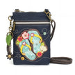 Chala Nylon and Vegan Leather Flip Flop Crossbody