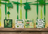 Wooden St Patrick's Day fun message blocks