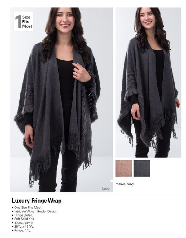Luxury Fringe Wrap