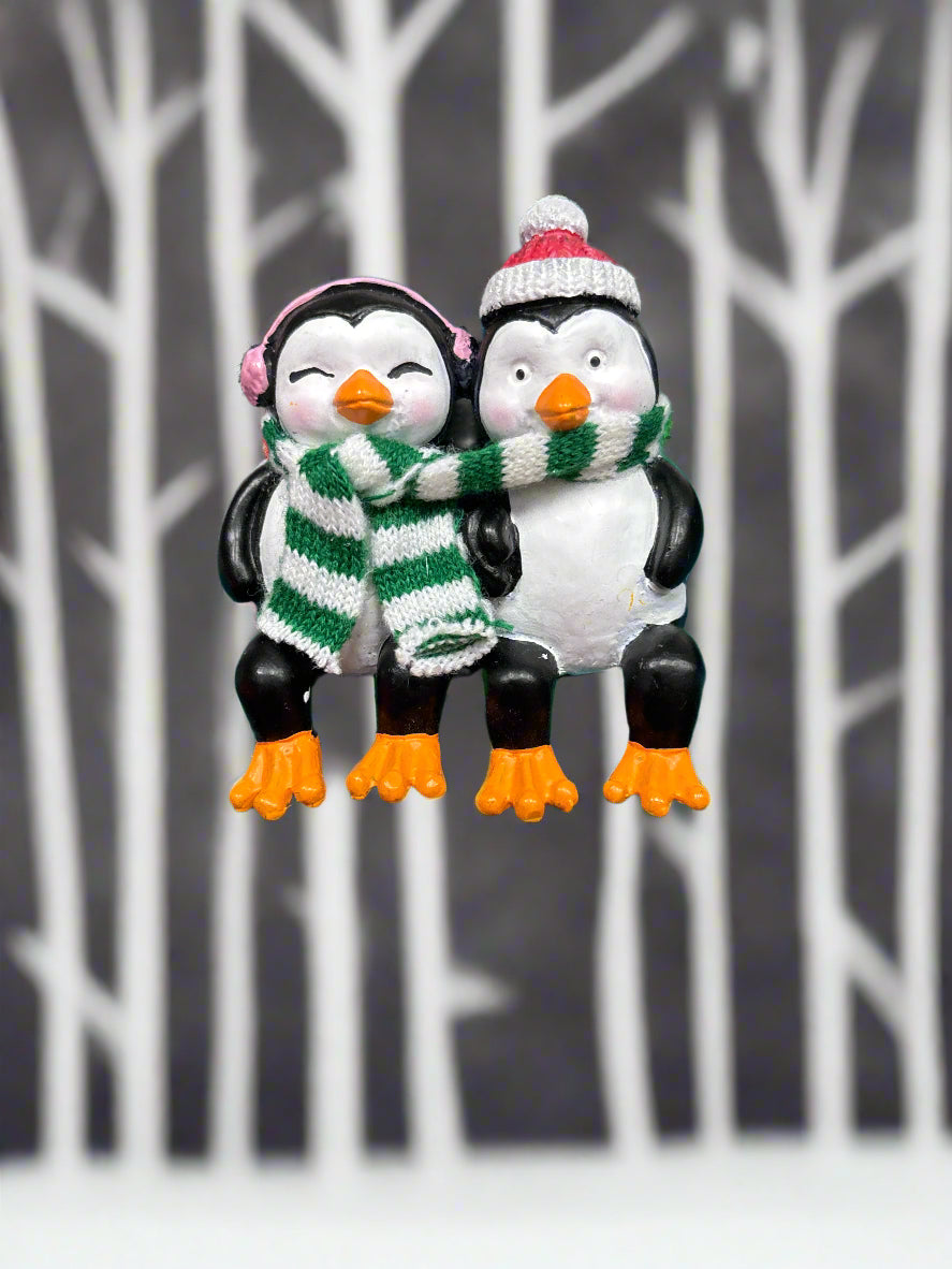 Christmas couple shelf sitters