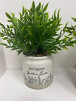 Ceramic Quiet Cottage Planter