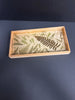 Handmade Resin Fern Tray