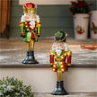 LED Nutcracker statue