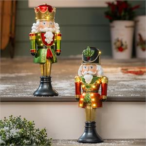 LED Nutcracker statue