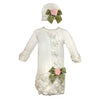 Gown & Cap Set - Girl's Night Out, 0-6 Months