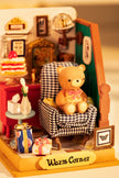Diy Miniature House Kit: Holiday Living Room