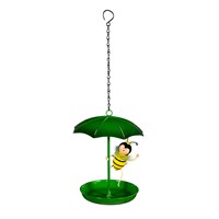 Garden Bird Feeder, Metal Jolly Bug