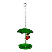 Garden Bird Feeder, Metal Jolly Bug
