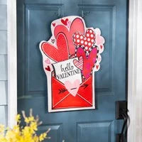 Sending Love Valentine's Day / End of the Rainbow Double Sided Estate Door Décor