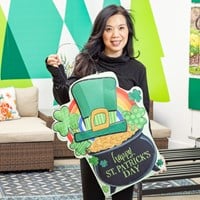 Sending Love Valentine's Day / End of the Rainbow Double Sided Estate Door Décor