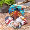 Four season interchangeable door decor set