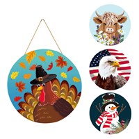 Four season interchangeable door decor set