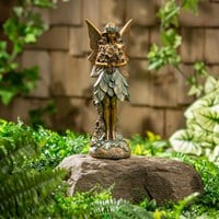 Garden Statue, Resin Brilliant Fairy