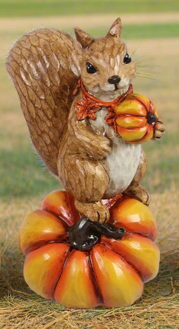 Fall Squirrel figurines
