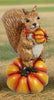 Fall Squirrel figurines